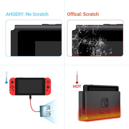 image for AHGEIIY Switch Dock Replacement for Offical Nintendo Switch Dock, Port