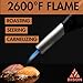 BISON AIRLIGHTER 420 | Cordless Fire Starter | Camping Essential | Torch Lighter | Perfect for Fire Pits, Camping, Charcoal Grills, Fireplaces, and Wood Stoves | Refillable Butane with Built-In Blower