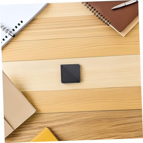 Marque-pages PU cuir vintage protège-angles carrés pour accessoires lecture étudiants
