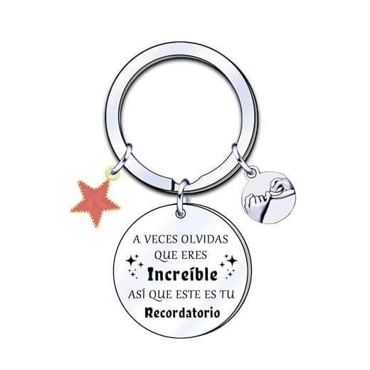 ZYMGUO Amistad Regalo Mejor Amiga Llavero Joyería Familia Amistad Regalo para Tu Mejor Amiga Llavero Acero Inoxidable Llavero Regalos Mujer con la Letra (5)