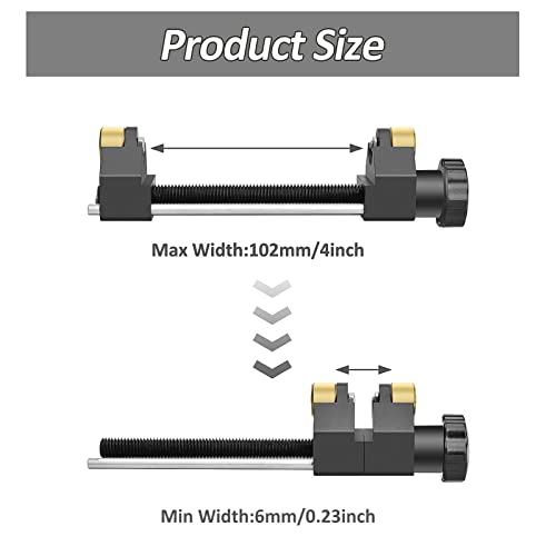 Honing Guide For Chisels And Planes With Two Bronze Rollers, Chisel Sharpening Jig, Fits Chisels Or Planer Blades 0.23” To 4” #TOP1