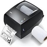 iDPRT Thermo-Etikettendrucker, SP420 4×6 Etikettendrucker, 150mm/s High-Speed DHL Etikettenmacher für Windows & Mac-System, Desktop Label Printer kompatibel mit DHL,UPS, Amazon,Etsy&Shopify, Ebay usw