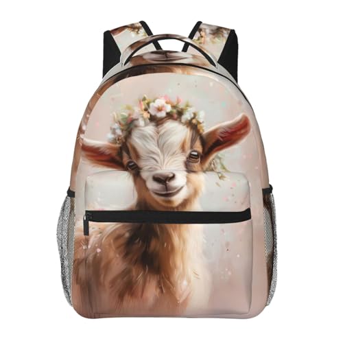 amepay Mochila de trem vintage, mochilas para viagens, mochila de presente para crianças, mochila casual para laptop, 29 x 14 x 40 cm, Cabra, 11.4 x 5.9 x 15.7 inches, Mochilas Daypack