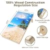 Professional Cornhole Board Set 4x2 Regulation Size Cornhole Set with No Bounce & 8 Bean Bags Corn Hole Boards Bean Toss Game for Adults Outdoor Lawn Outside Backyard Games