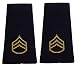 Army Uniform Epaulets - Shoulder Boards E-6 STAFF SERGEANT
