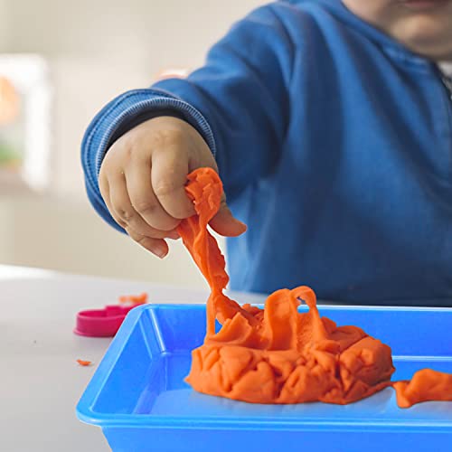 Plastic Art Trays,5 Pieces Stackable Activity Tray Crafts Organizer Tray Serving Tray Jewelry Tray For Diy Projects, Painting, Beads, Organizing Supply,5 Color (13.4 X 9.8 X 1 Inch) #TOP1