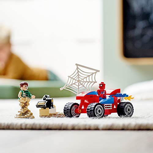 76172 LEGO® Marvel Spider-Man: Confronto Homem-Aranha e Sandeman; Kit de Construção (45 peças)