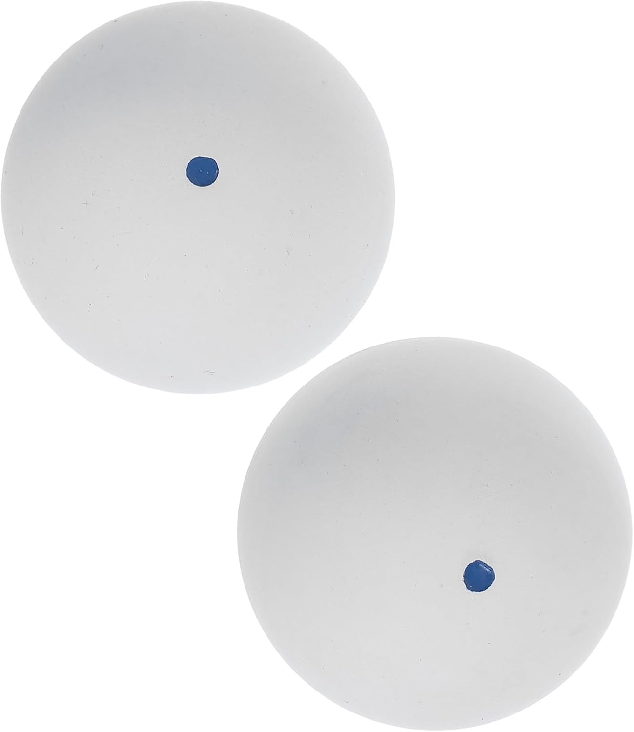 FUOYLOO 2pcs Single Dot Squash Training Balls Elastic Rubber Bounce Ball for Hand-Eye Coordination Reaction Training Suitable for Beginners Practice and Competition