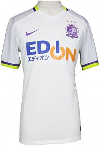 Nikeナイキ サンフレッチェ広島 アウェイ 半袖レプリカユニフォーム Lサイズ 081 ゲイザーグレー ホワイト ベノムグリーン バーシティパープル Nike ナイキ ユニフォーム Amazon