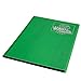 Monster Binder - 9 Pocket Trading Card Album - Holofoil Green - Holds 360 Yugioh, Magic, and Pokemon Cards