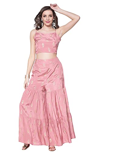 Image of SERA Women's Silk Fit and Flare Full Length Casual Dress