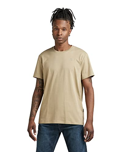 G-STAR RAW Base-S T-Shirt Homme ,Beige (tree house D16411-336-C941), XXL