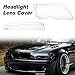 X AUTOHAUX 1 Pair Left Right Car Front Headlight Headlamp Lens Cover PC Shell for BMW 4 Door 63126924045 63126924046