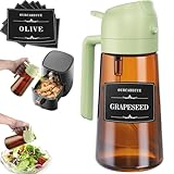 OURCABECUE 2 in 1 Olive Oil Sprayer for ...