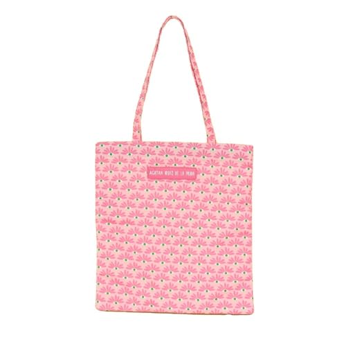 Agatha Ruiz de la Prada Bolso Tote Bags en color rosa con flores Agatha Ruiz de la Prada Bolso Tote Bags en color rosa con flores