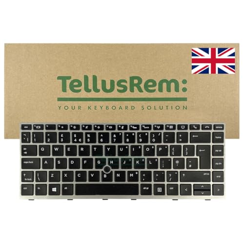 Clavier rétroéclairé UK pour réparer les touches usées de HP ZBook 14u G5 G6