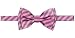 Retreez Striped Woven Microfiber Pre-tied Boy's Bow Tie - Various Colors