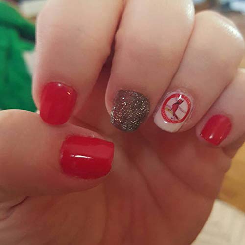 St Louis Cardinals Water Nail Art Transfers Stickers Decals - Set Of 50 - A1332 #TOP1