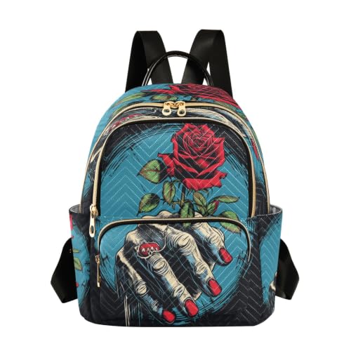 Voyage adolescent sans encombre via le sac à dos rose rouge fraîche