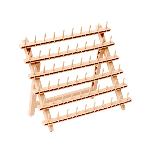 Laflare Braid Rack 60 Spools PP Braiding Hair Stand Thread Rack Sewing Organizer Quilting Embroidery - Versatile Extension Holder