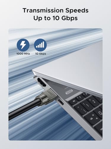 UGREEN RJ45 Connectors, Tool-Free Ethernet Connector, 10Gbps Cat 7 Shielded Network Plug Metal Shell for AWG 22-24 Ethernet Cable, Supports PoE, 50μ Gold Plated Contacts (4 Pack) - Image 2