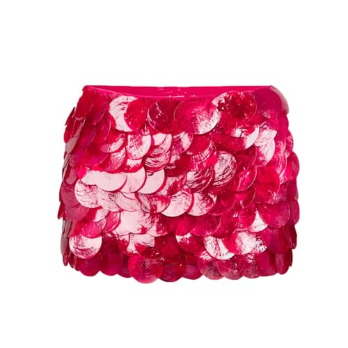 Sequin Skirt for Women Sparkle Beaded Mini Skirt Night Out Party Club Sparkly Skirts Glitter Skirts for Women3