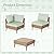 QUYZE Outdoor Patio Furniture Sets,7 Pieces Outdoor Sectional Sofa PE Rattan Patio Conversation Sets with Composite Wood Coffee Table Resistant Thick Cushions Outdoor Sectional Furniture (Lemon Green)