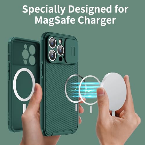 Coque iPhone 15 Pro MagSafe fine antichoc magnétique verte