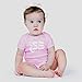 AW Fashions I Love You To the Moon And Back Baby Bodysuit Funny Cute Newborn Outfit for Boys Girls Unisex (6 Months, Pink)