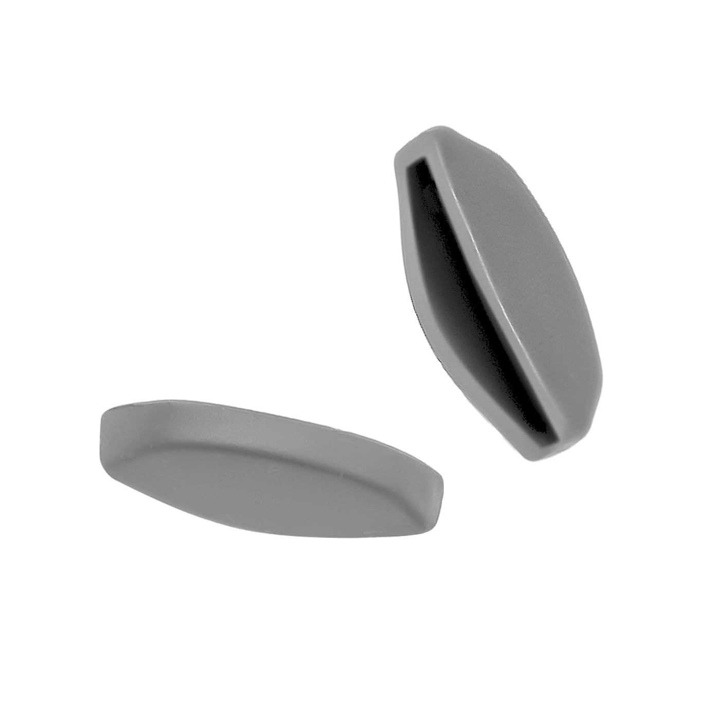 Soft Silicone Nose Pads Replacement Nose Pieces for Oakley HSTN OO9464 HSTN Metal OO9279 Sunglasses - Grey Regular Size Nose Cushion