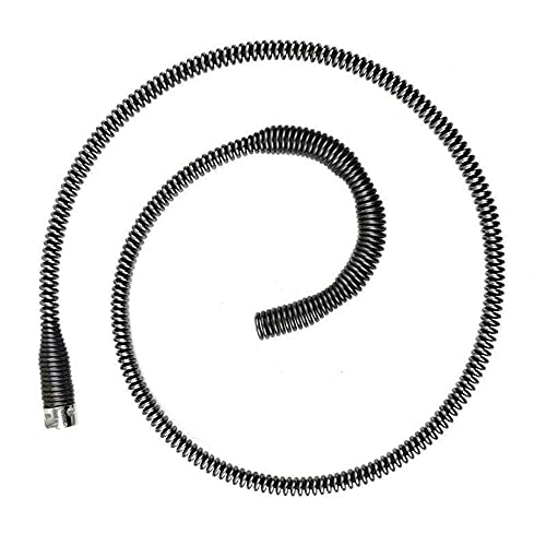 MLEHN Resorte de Dragado de alcantarillado Taladro eléctrico Limpiador de Drenaje Extensión de la máquina Draga de tubería de alcantarillado Resorte de Limpieza con Conector 9.5MM * 1M Cover