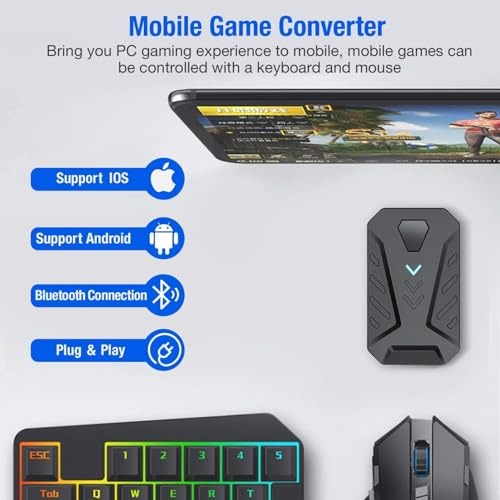 Teclado Gamer y Mouse Combo Gugxiom USB para Móvil miniatura 3
