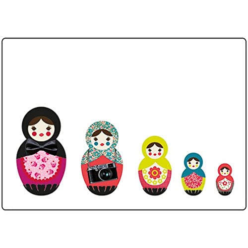 Tapis de souris Poupées russes by Cbkreation
