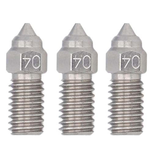 Bocal Hotend da Impressora 3d, Bocal Hotend Resistente a Altas Temperaturas de Aço Inoxidável Anti O