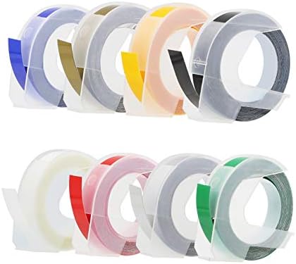 Amazon.com: Dymo Labelmaker Refill Tape 3/8 In. X 9.8 Ft ...