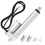 Elektrischer Linearantrieb, 12 V, 1000 N Last, 10 mm/s, Aluminiumlegierung, geräuscharm, für Solarantriebssystem-Automatisierung (100 mm)
