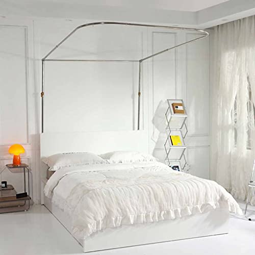 Ciel de lit moustiquaire anti-insecte pour grand lit double de 1,5m - 6