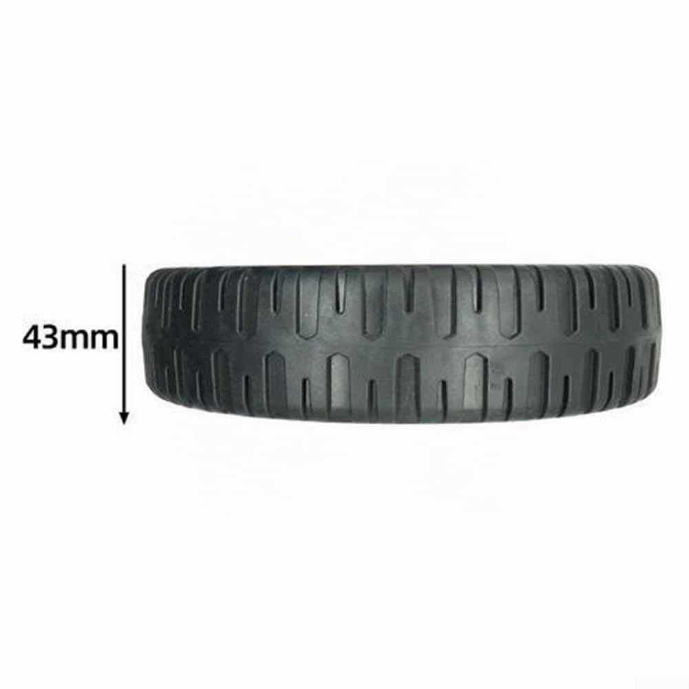 1 confezione di ruote di ricambio anteriori e posteriori per tosaerba a spinta, 17,8 cm/20,3 cm/10 pollici