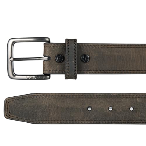 Image of Wolverine Full Grain Leather | Workwear | Heavy Duty | Durable | Everyday | Classic | Casual | Metal Buckle
