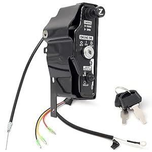 YIYANTO Ignition Switch Box Replacement for Harbor Freight Predator 22HP 670cc V-Twin Gas Engine 61614 Control Box/Throttle Cont