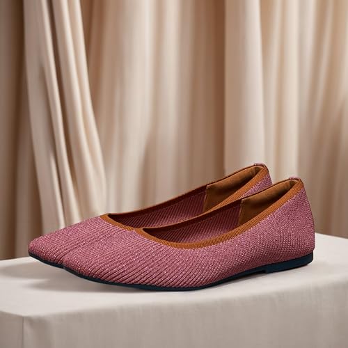 Neeman's pink flats – image 2