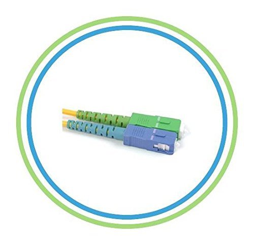 FiberShack - 1M / 3.28ft - SC/APC to SC - Single Mode - Simplex - Fiber Optic Patch Cable