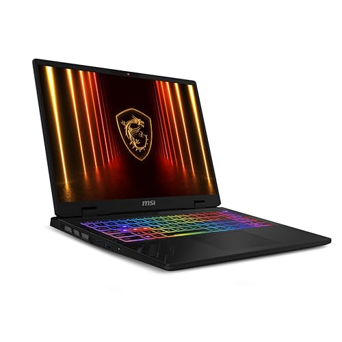 Image of msi Crosshair A16 HX 16 inch QHD+ 240Hz Gaming Laptop - AMD Ryzen 9 8940HX, NVIDIA GeForce RTX 5060, 16GB DDR5, 1TB NVMe SSD, Wi-Fi 6E, USB-C, Windows 11 D8WFKG-090US