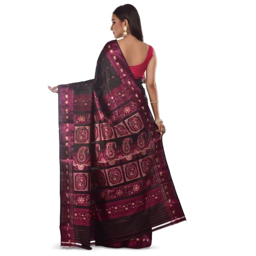 PRANTIKA baluchari silk saree in katan silk – image 2