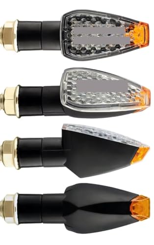 Luces intermitentes flexibles con forma de escama pez para circulación diurna y freno trasero