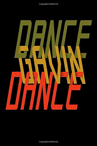 Dance Gavin Dance Graphic Design: Dance Gavin Dance Daily Planner Lined Notebook / Journal / Diary Gift, 120 blank pages, 6×9, Matte Finish cover