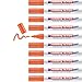 Produktbild edding 8750 Industry Lackmarker - orange - 10 Stifte - Rundspitze 2-4 mm - Lackmarker zum Schreiben auf staubigen, leicht öligen Oberflächen, Reifen, Metall, Glas und Holz - permanent, wasserfest