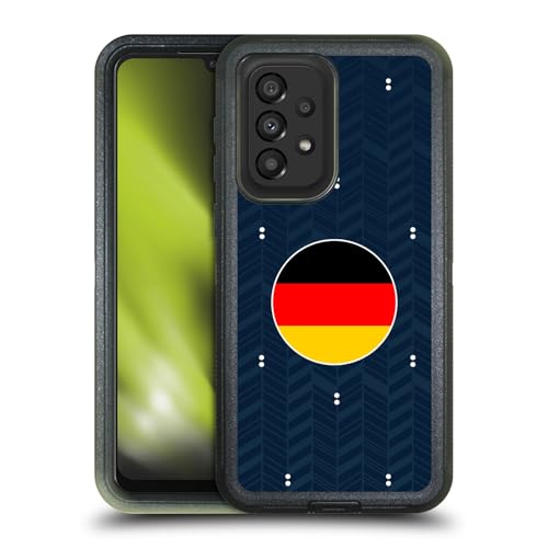 Étui ultra-blindé Galaxy A33 5G haute résistance aux couleurs de l'Allemagne