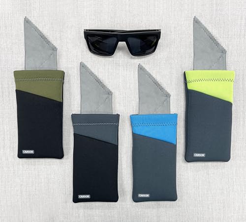 Image of Carson Eyeglass Pouch, Neoprene with Microfiber Cloth