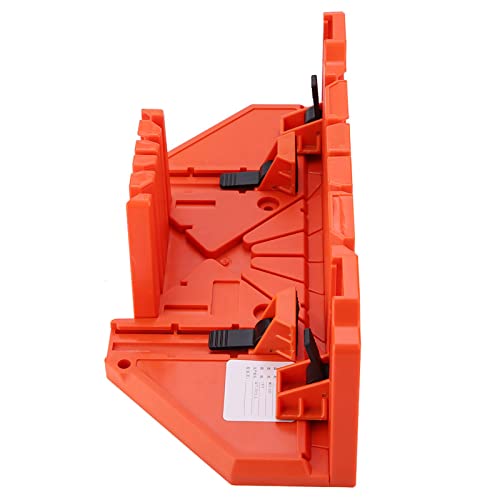Troncatrice 14 Pollici Design Antiscivolo Scatola per Troncatrice ABS Ad Alta Resistenza Blocco per Potaturaper Potaturaa Mano per Taglio del Legno, Angoli 0°, 22,5°, 45°, 90°